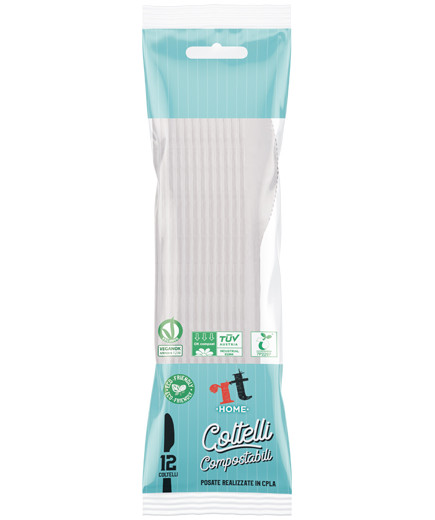 RT  COLTELLI COMPOSTABILI X12 PZ.