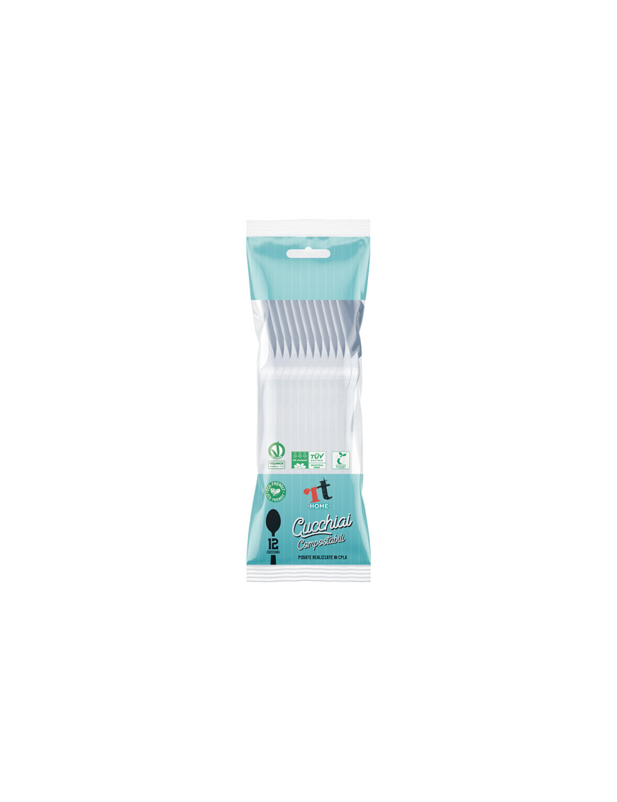 RT  CUCCHIAI COMPOSTABILI X12 PZ.