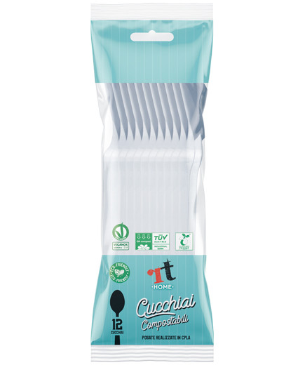 RT  CUCCHIAI COMPOSTABILI X12 PZ.