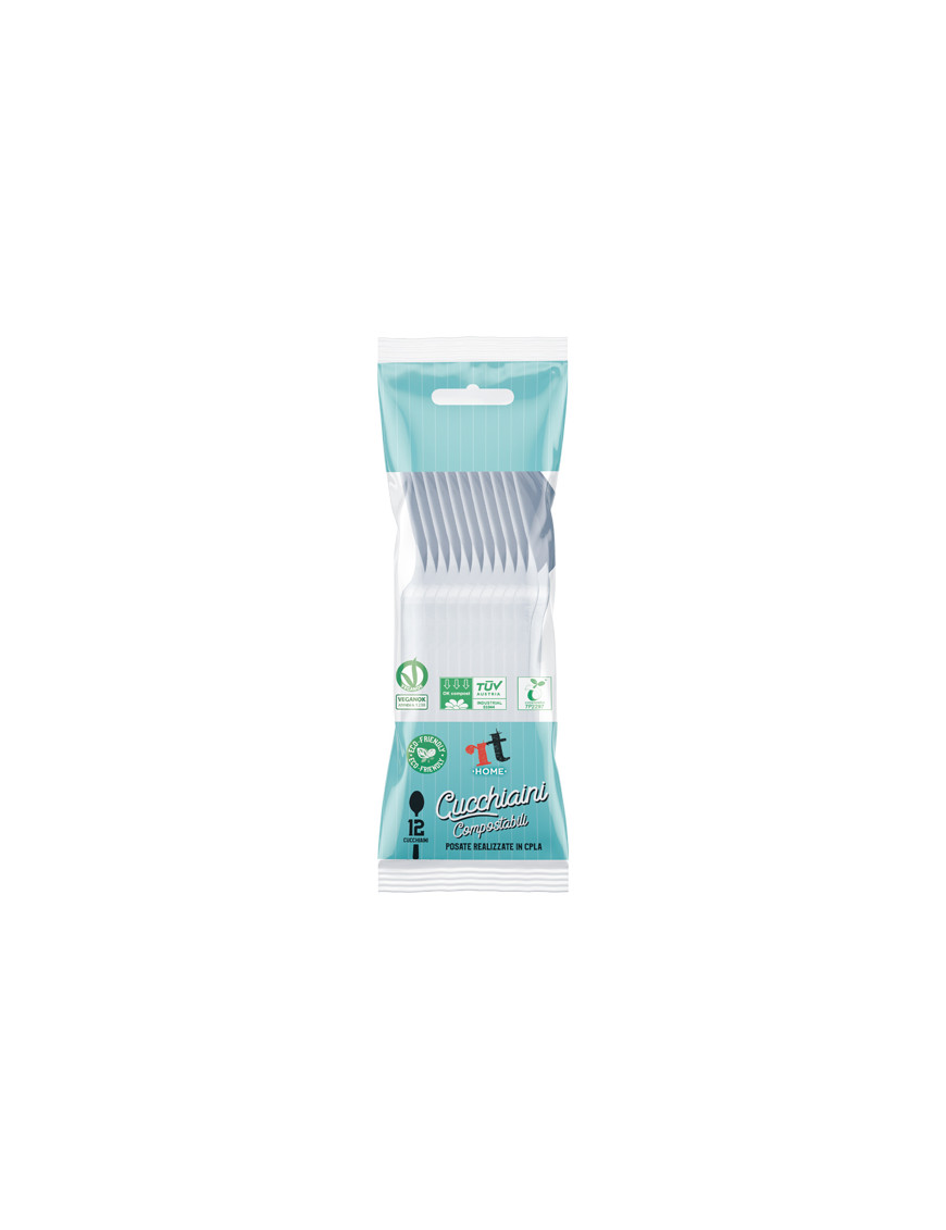 RT  CUCCHIAINI COMPOSTABILI X12 PZ.