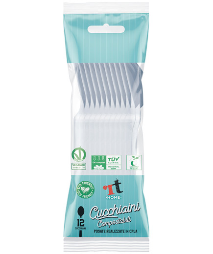 RT  CUCCHIAINI COMPOSTABILI X12 PZ.