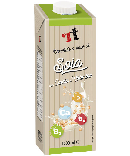 RT  BEVANDA DI SOIA C/CALCIO E VITAMINE LT.1