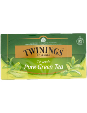 TWININGS FILTRI PURE GREEN X25 VERDE- 74132-