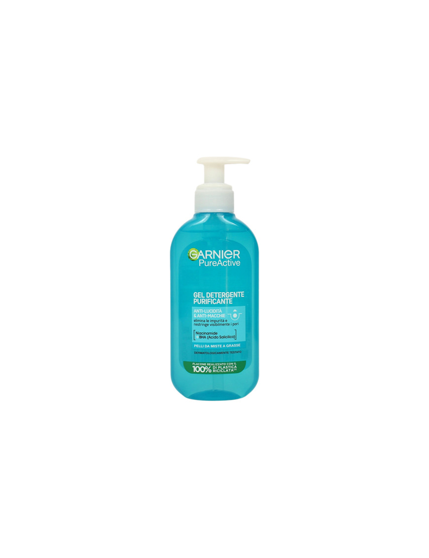 GARNIER SKIN NATURALS PURE GEL DET.CON DISPENSER ML.200