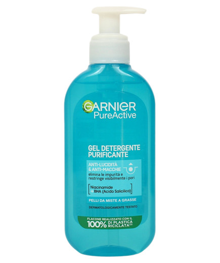 GARNIER SKIN NATURALS PURE GEL DET.CON DISPENSER ML.200