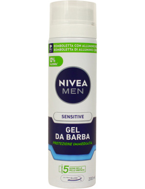NIVEA GEL DA BARBA SENSITIVE ML.200