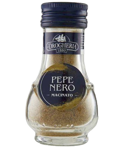 DROG&ALIM PEPE NERO MACINATO TELICHERRY PET G.400