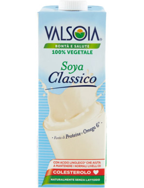VALSOIA BEVANDA DI SOIACALCIO E VIT. LT.1         SOYADRINK