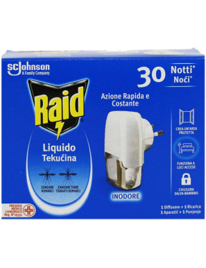 RAID LIQUIDO BASE 30 NOTTI (1BASE+1 RICARICA)