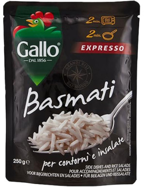 GALLO RISO EXPRESSO BASMATI GR 250