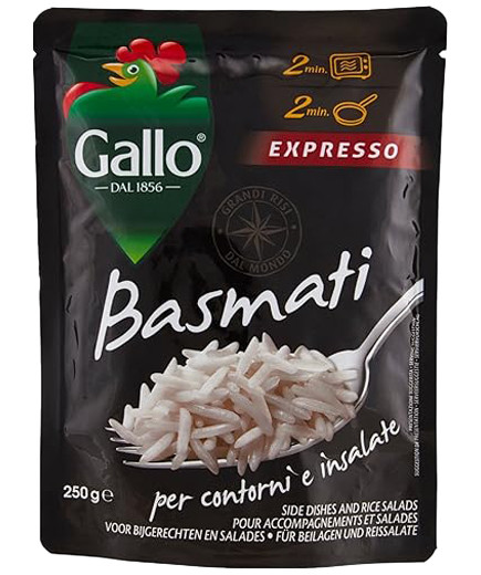 GALLO RISO EXPRESSO BASMATI GR 250