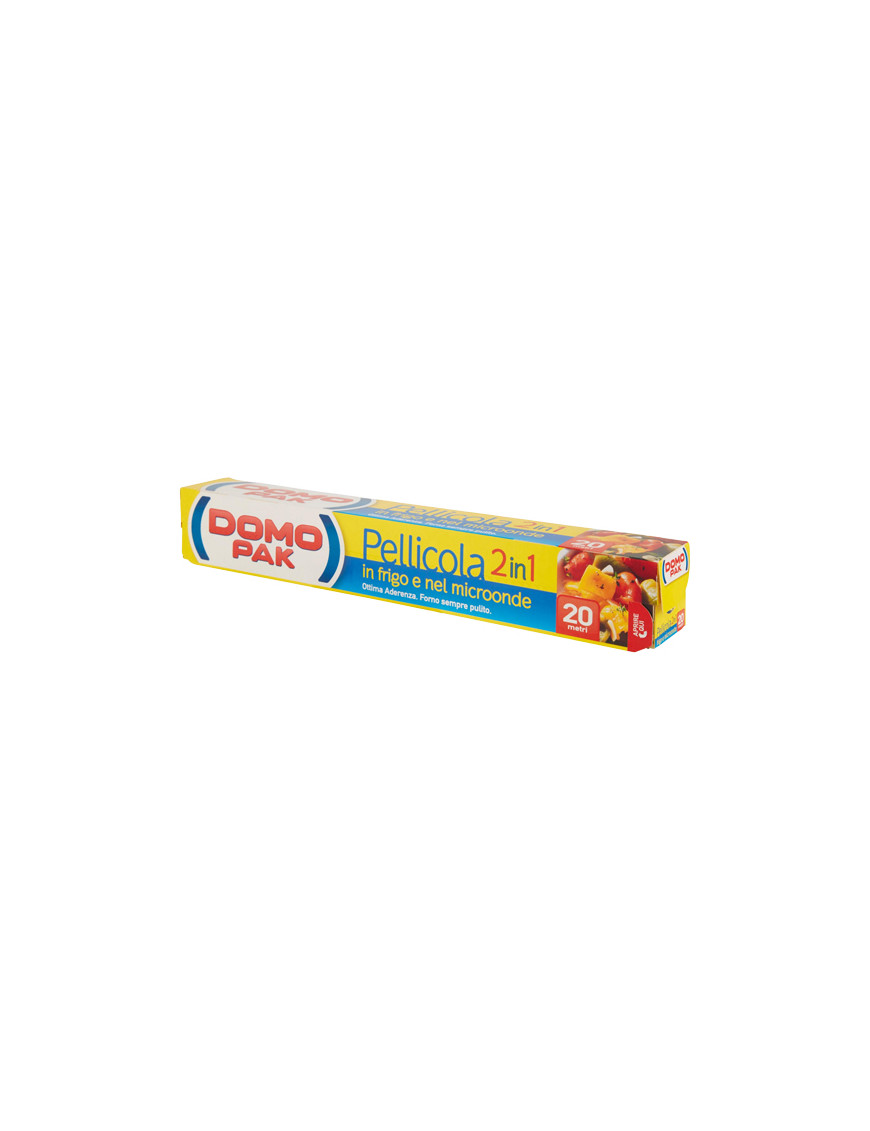 DOMOPAK PELLICOLA 2IN1 FRIGO E MICROONDE MT.20