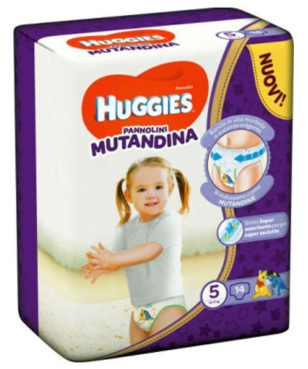 HUGGIES PANNOLINO MUTANDINA KG.15/25 X13PZ (6)