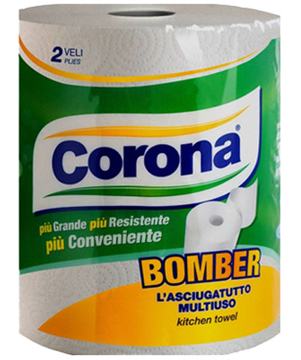 CORONA ASCIUGATUTTO BOMBER 2VELI X1PZ.