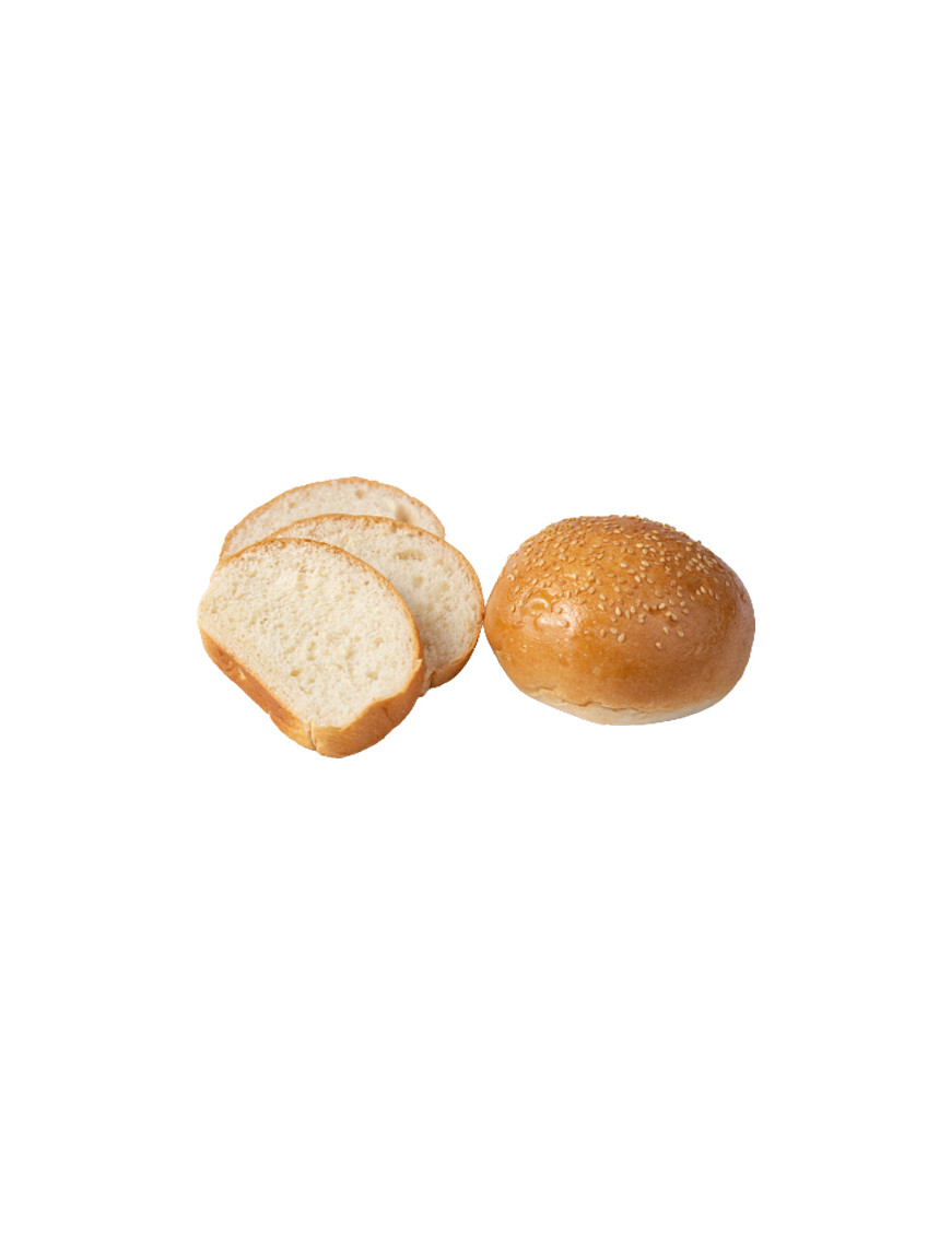 SERIE A PANINO PER HAMBURGER CON SEMI DI SESAMO GR 200(2 PZ)
