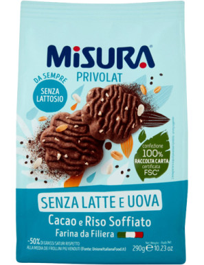 MISURA PRIVOLAT BISC. RISO SOFFIATO E CACAO G.290 S/OLIO PAL