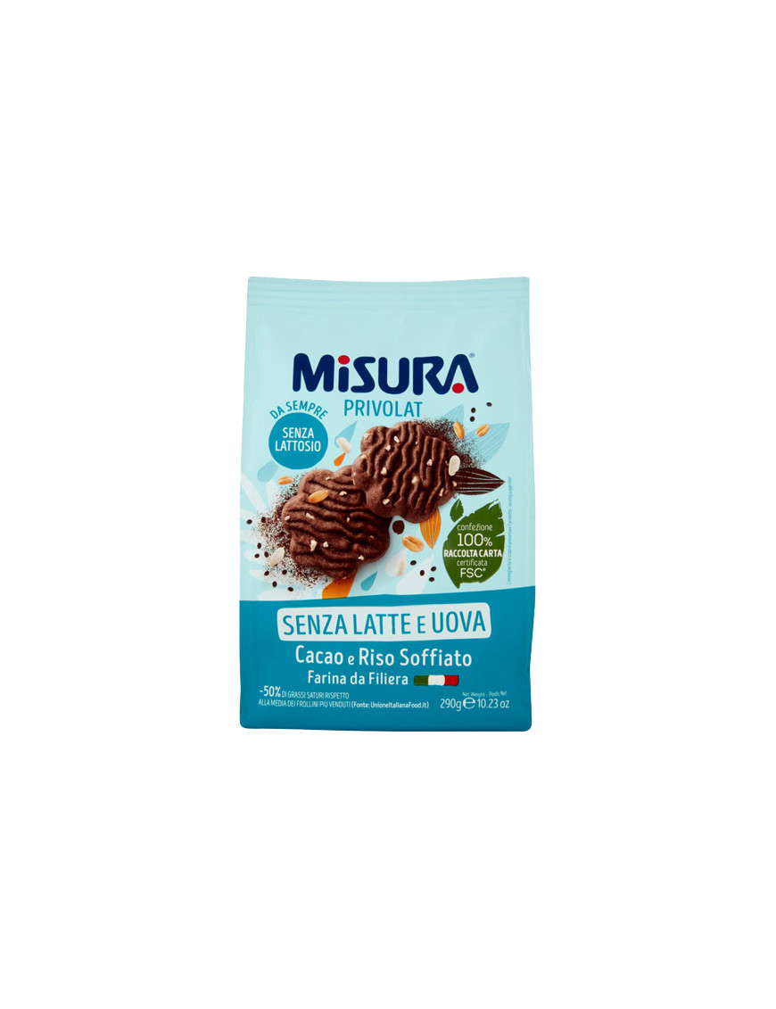 MISURA PRIVOLAT BISC. RISO SOFFIATO E CACAO G.290 S/OLIO PAL