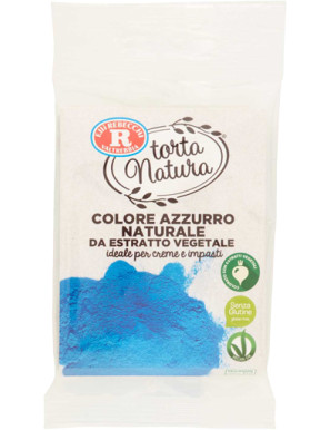 REBECCHI TORTA NATURA ESTRATTO VEGETALE AZZURRO IN BUSTA