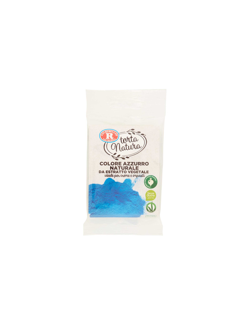 REBECCHI TORTA NATURA ESTRATTO VEGETALE AZZURRO IN BUSTA