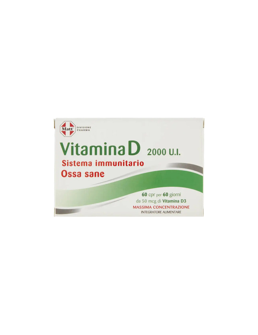 MATT VITAMINA D G.6 60 CPS