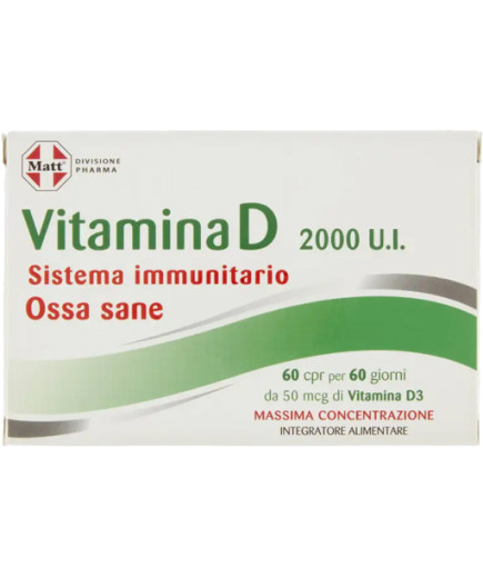 MATT VITAMINA D G.6 60 CPS