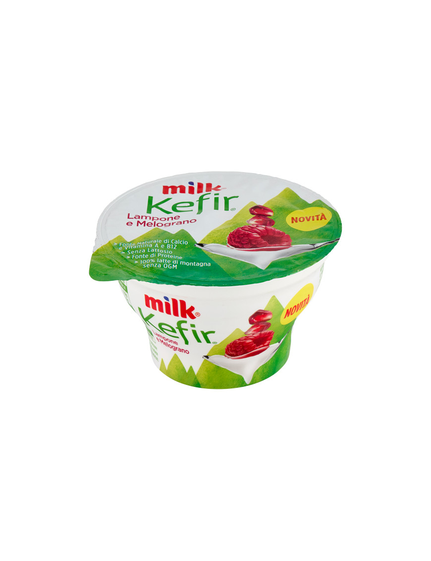 MILK KEFIR CREMOSO MELOGRANO E LAMPONE G.150