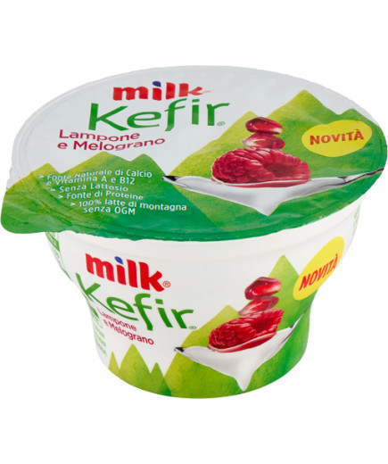 MILK KEFIR CREMOSO MELOGRANO E LAMPONE G.150