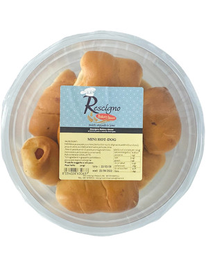 RESCIGNO BAKERY HOUSE MINI HOT DOG GR 180