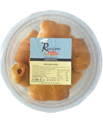 RESCIGNO BAKERY HOUSE MINI HOT DOG GR 180