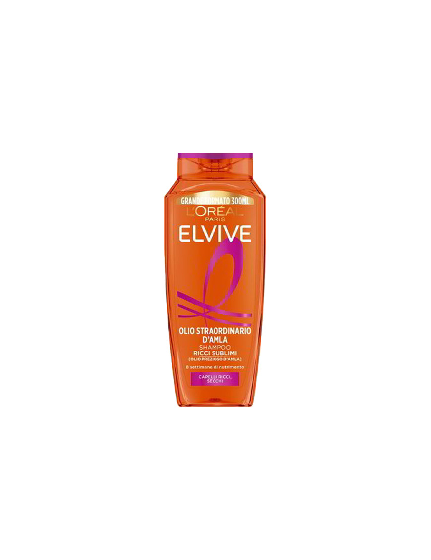 L'OREAL ELVIVE SH.OLIO STRAORDINARIO D'AMLA C/RICCI ML.300