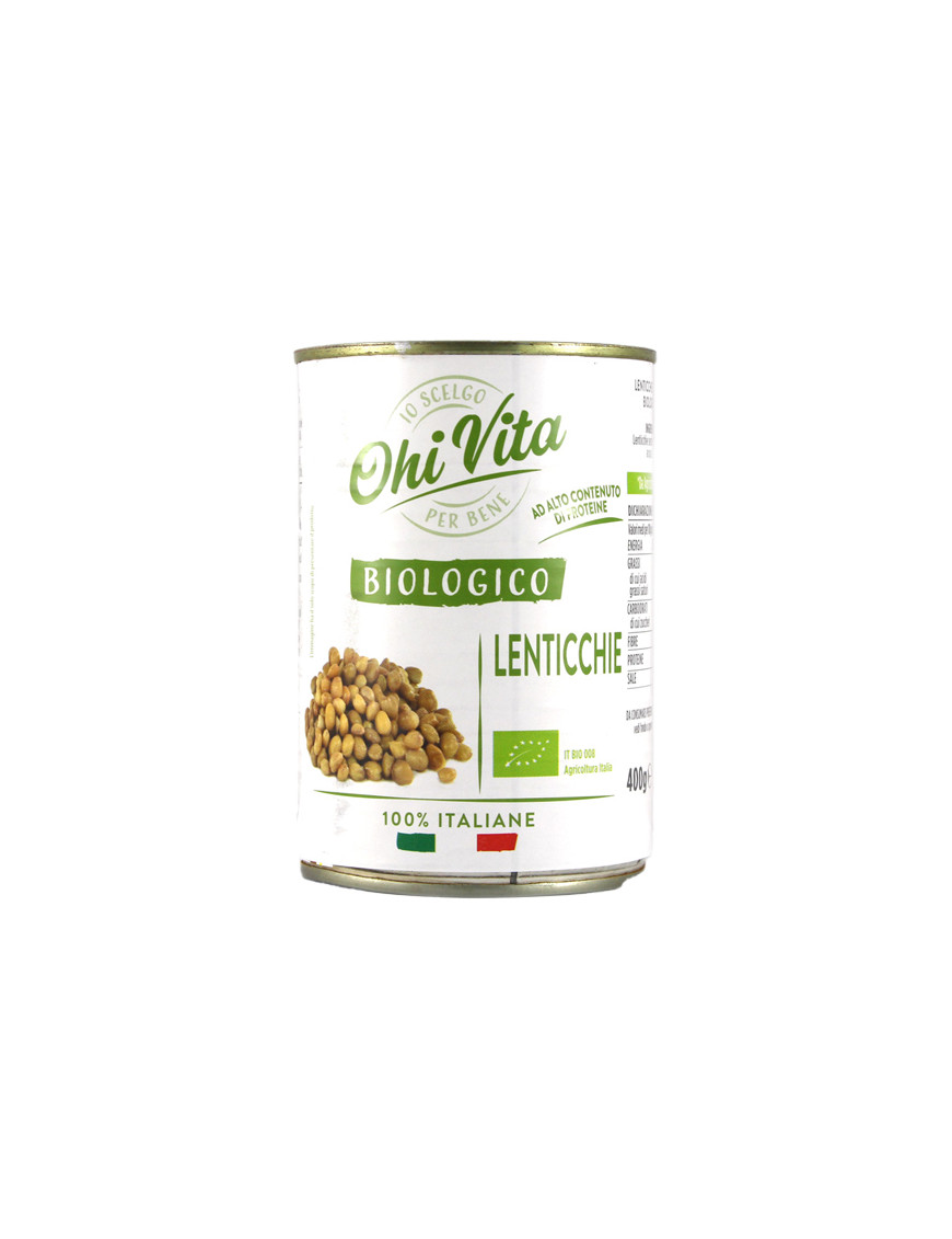 OHI VITA LENTICCHIE BIO LESSATE G.400 LATTA