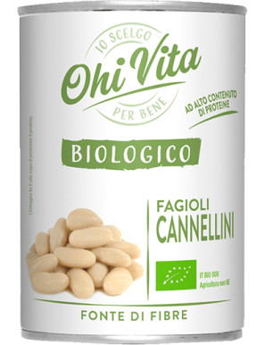 OHI VITA FAGIOLI CANNELLINI BIO LESSATI G.400 LATTA