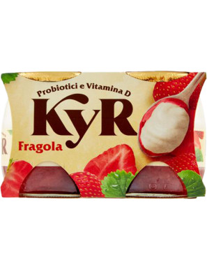 PARMALAT KYR G.125X2 FRAGOLA