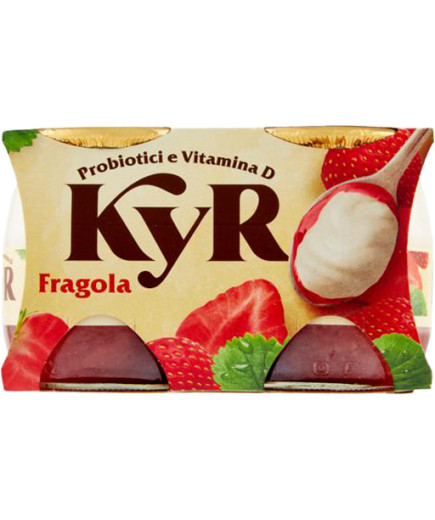 PARMALAT KYR G.125X2 FRAGOLA