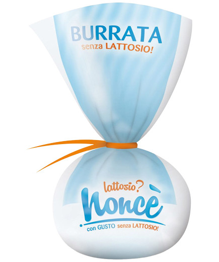 SANGUEDOLCE BURRATA NONCE' G.125.SENZA LATTOSIO BICCH.