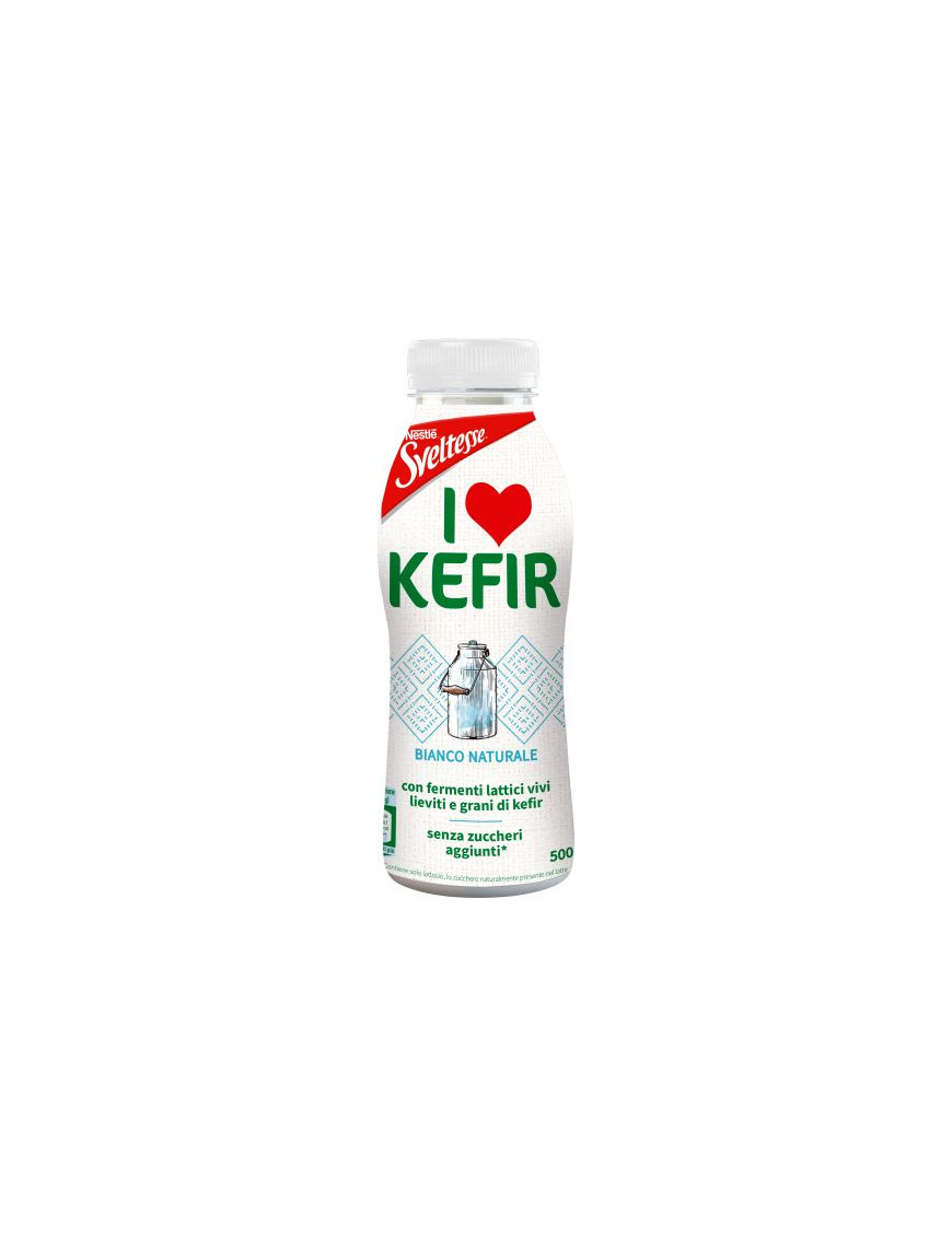 Nestle Sveltesse I Love Kefir gr.500 Bianco Naturale