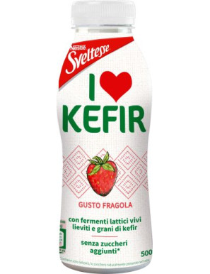 NESTLE SVELTESSE I LOVE KEFIR G.500 FRAGOLA