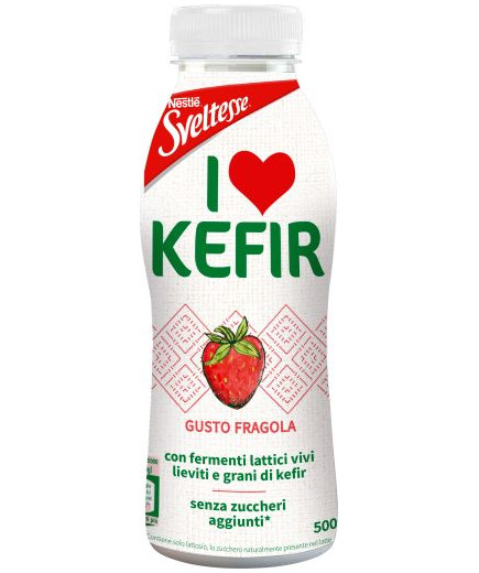 NESTLE SVELTESSE I LOVE KEFIR G.500 FRAGOLA