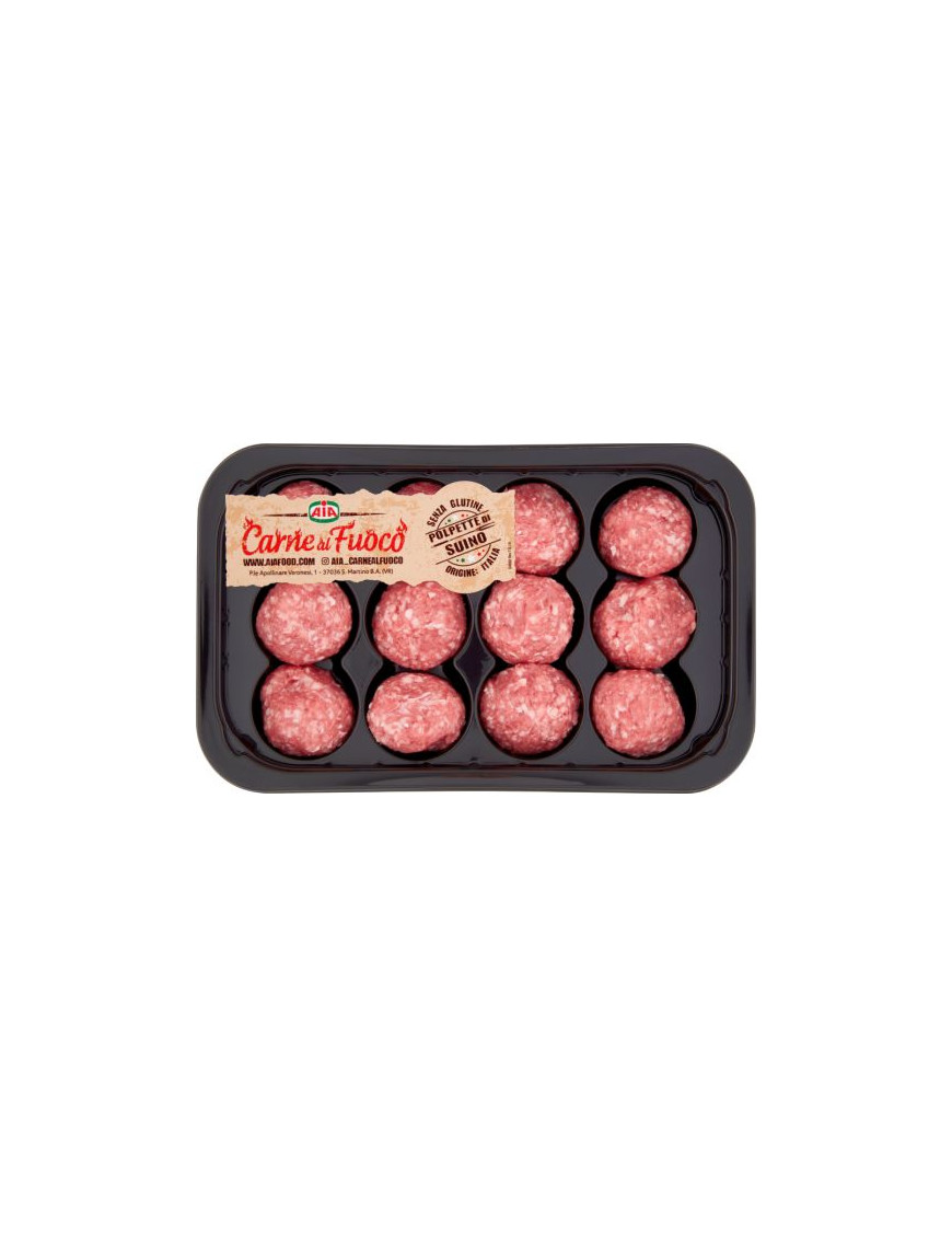 AIA POLPETTE DI SUINO G.320[6 CF X CT] CARNE AL FUOCO
