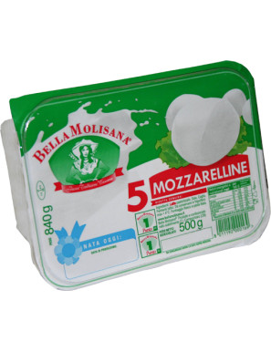 BELLA MOLISANA MOZZARELLA VASCHETTA G.500