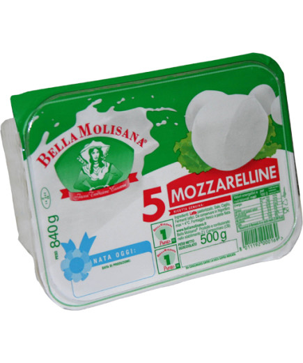 BELLA MOLISANA MOZZARELLA VASCHETTA G.500