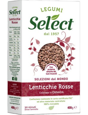 Select Lenticchie Rosse gr.400