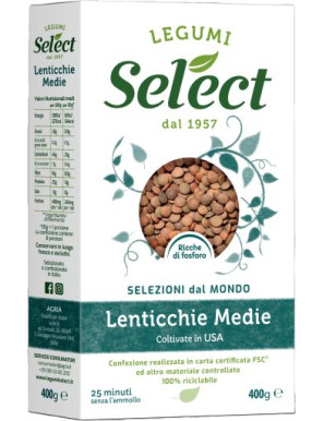Select Lenticchie Medie gr.400