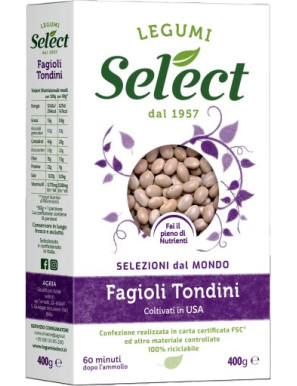 Select Fagioli Tondini gr.400