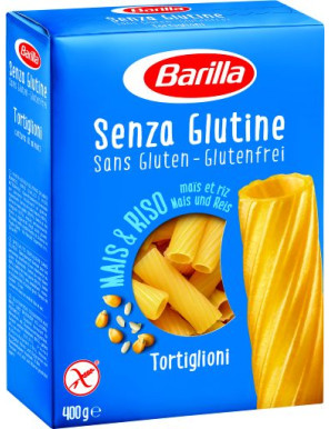 Barilla Tortiglioni Pasta Senza Glutine gr.400