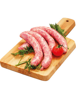 SALSICCIA MISTA CON SPECK E FUNGHI