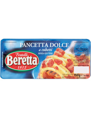 BERETTA PANCETTA DOLCE A CUBETTI G 150
