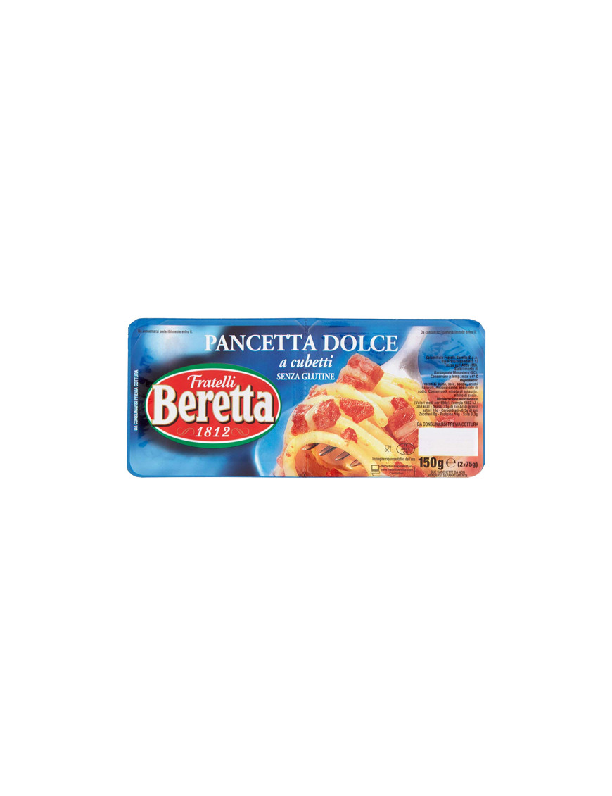 BERETTA PANCETTA DOLCE A CUBETTI G 150