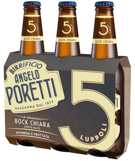 Poretti Birra 5 Luppoli cl.33X3