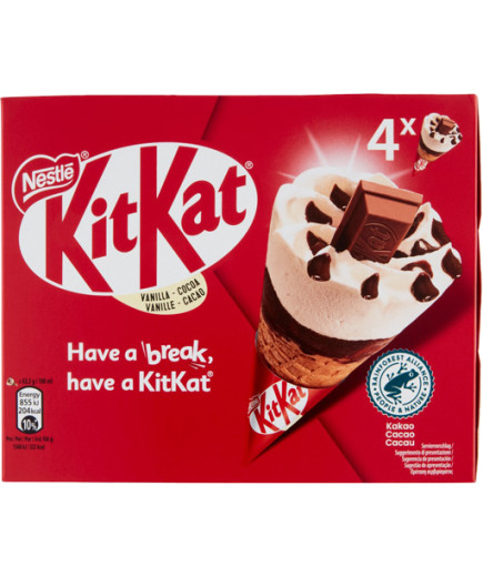 KIT KAT CONO VANIGLIA X 4 G.253
